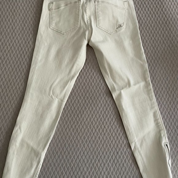Express Jeans Express White Ankle Skinny Jeans Poshmark